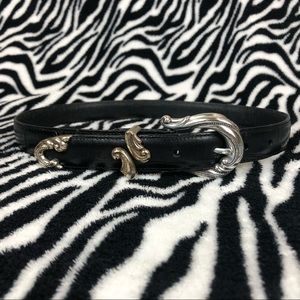 Vintage Brighton Gator Skin Belt